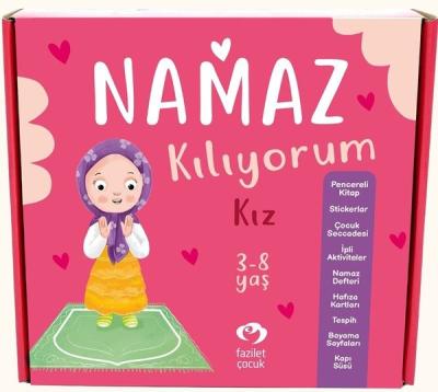 Namaz Kılıyorum Seti - Kız (Ciltli) Kolektif