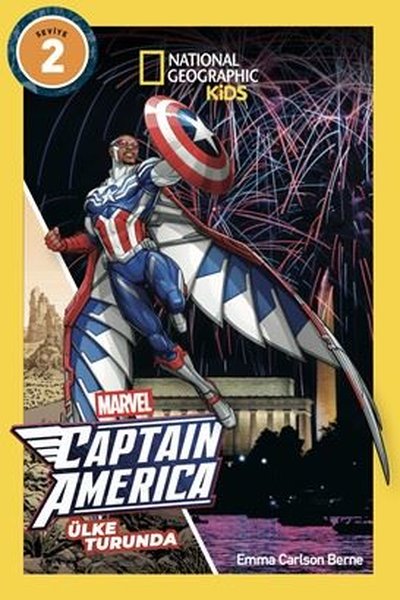 National Geographic Kids - Marvel Captain America: Ülke Turunda Seviye