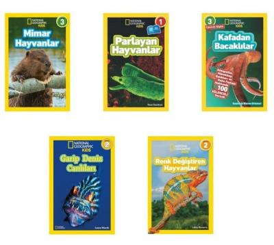 National Geographic Kids Olağanüstü Hayvanlar Seti - 5 Kitap Takım
