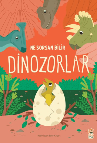 Ne Sorsan Bilir Minik - Benim İlk Dinozorlar Kitabım (Ciltli)