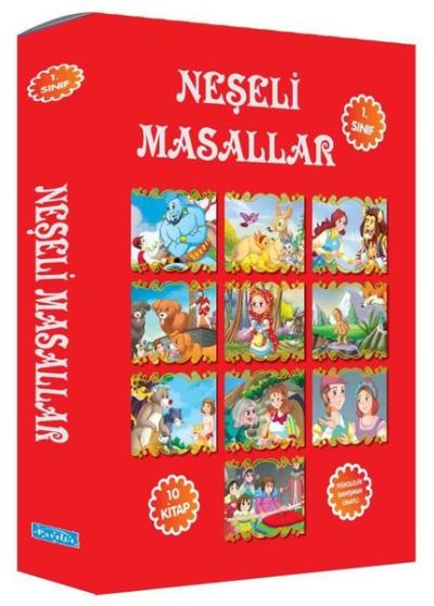 Neşeli Masallar 10 Kitap Set Ülkü Unsu
