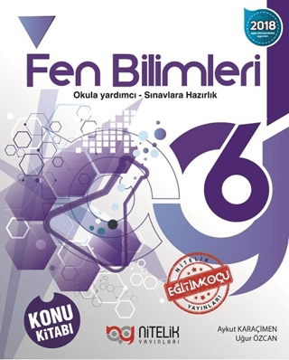 Nitelik 6. Sınıf Fen Bilimleri Konu Kitabı