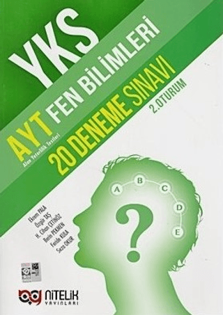 Nitelik YKS AYT Fen Bilimleri 20 Deneme Sınavı (2.Oturum)