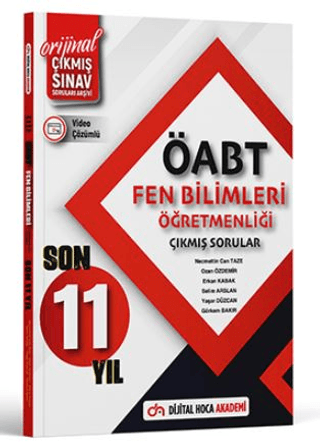 ÖABT Fen Bilimleri Son 11 Yıl Orijinal Çıkmış Sınav Soruları