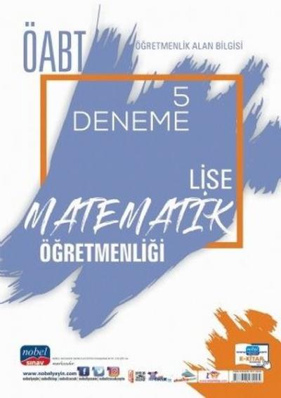 2021 ÖABT Öğretmenlik Alan Bilgisi Lise Matematik Öğretmenliği 5 Denem