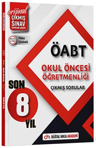 ÖABT Okul Öncesi Son 8 Yıl Orijinal Çıkmış Sınav Soruları Video Çözümlü