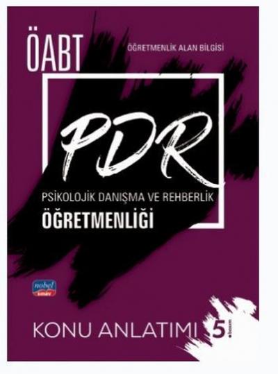 2019 ÖABT PDR Psikolojik Danışma ve Rehberlik Öğretmenliği Detaylı Kon