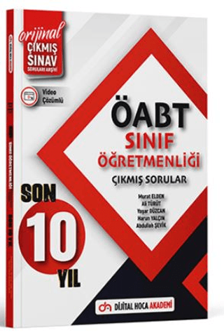 ÖABT Sınıf Öğretmenliği Son 10 Yıl Orijinal Çıkmış Sınav Soruları Video Çözümlü