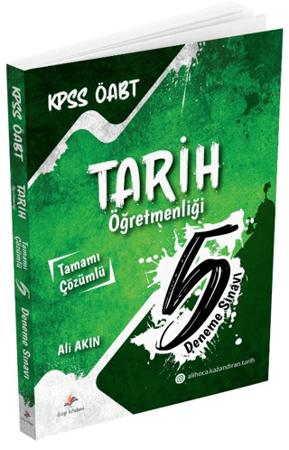 ÖABT Tarih Çözümlü 5 Deneme Sınavı