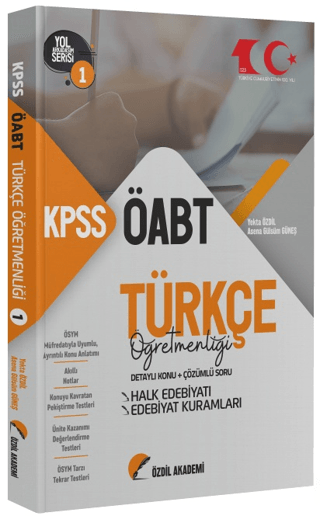 ÖABT Türkçe 1. Kitap Halk Edebiyatı Konu Anlatımlı Soru Bankası