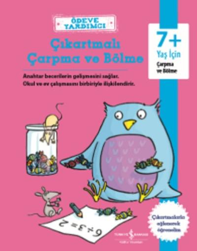 Ödeve Yardımcı Çıkartmalı Çarpma Bölme 7+