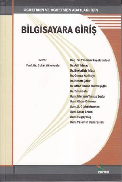 Öğretmen ve Öğretmen Adayları İçin Bilgisayara Giriş