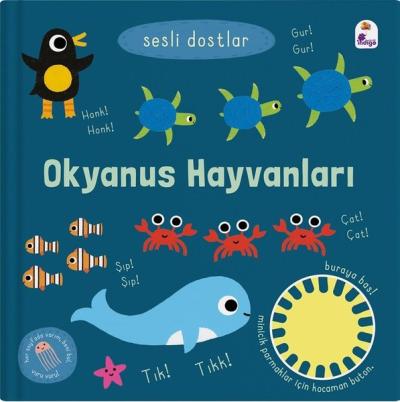Okyanus Hayvanları - Sesli Dostlar (Ciltli)