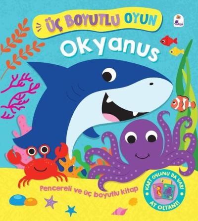 Okyanus - Üç Boyutlu Oyun - Pencereli ve Üç Boyutlu Kitap (Ciltli) Kol