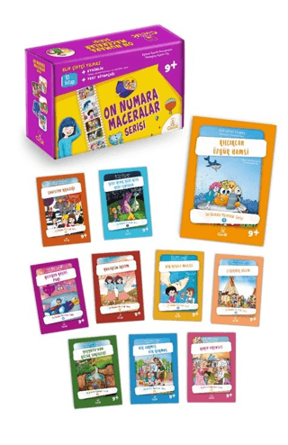 On Numara Maceralar Serisi Seti - 10 Kitap Takım