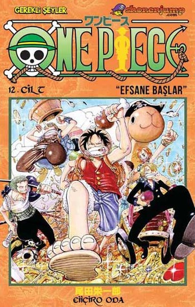 One Piece 12. Cilt - Efsane Başlar Eiiçiro Oda