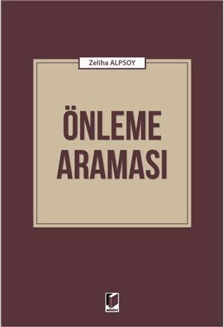 Önleme Araması