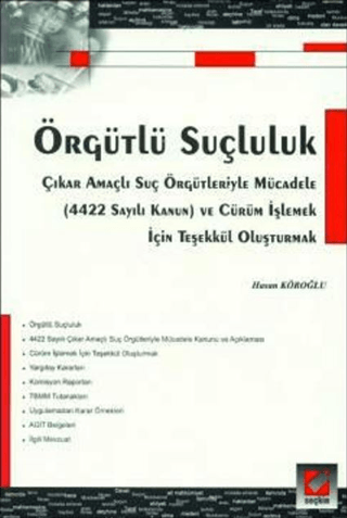 Örgütlü Suçluluk