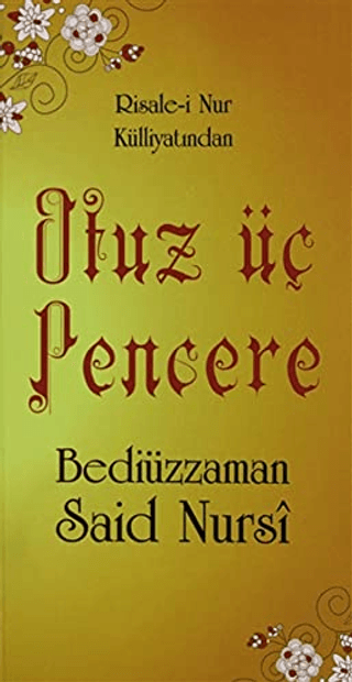 Otuz Üç Pencere (Cep boy, Kod: 0182)
