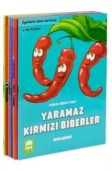 Öykülerle Gelen Mutluluk Serisi Seti - 6 Yaş ve Üzeri Değerler Eğitimi