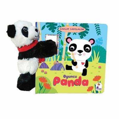 Oyuncu Panda - Şaklat Sarılalım (Oyuncaklı Kitap) (Ciltli)