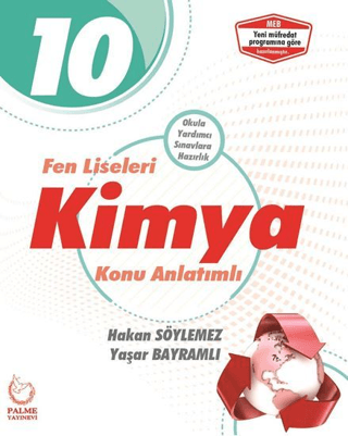 Palme 10. Sınıf Fen Liseleri Kimya Konu Anlatımlı