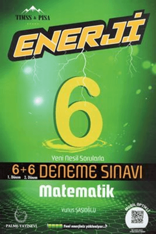 Palme 6. Sınıf Enerji Matematik 6+6 Deneme Sınavı