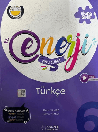 Palme 6. Sınıf Enerji Türkçe Soru Kitabı