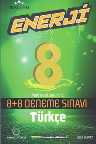 Palme 8. Sınıf Enerji Türkçe 8+8 Deneme Sınavı