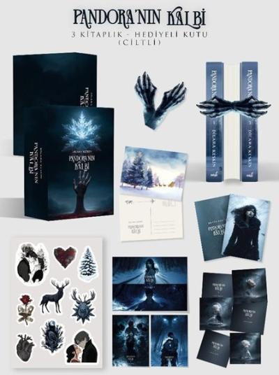 Pandora'nın Kalbi Seti - 3 Kitap Takım Hediye Kutulu (Ciltli) Dilara K