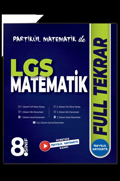 Partikül Matematik İle 8. Sınıf LGS Matematik Full Tekrar