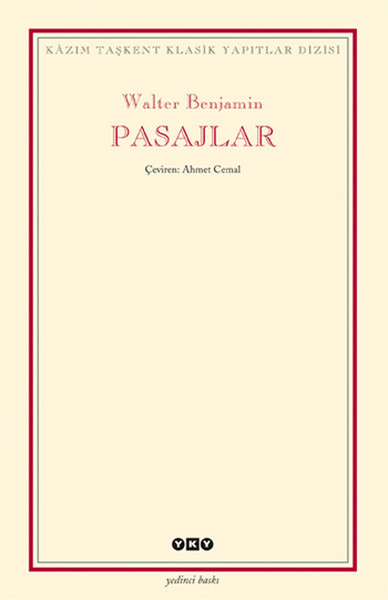 Pasajlar Walter Benjamin