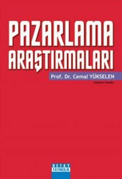 Pazarlama Araştırmaları Cemal Yükselen