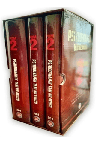PDM-2 Psikodinamik Tanı Kılavuzu (3 Cilt Takım) (Ciltli)