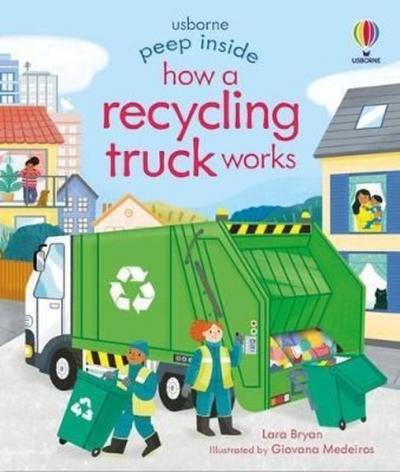 Peep Inside How a Recycling Truck Works (Ciltli)
