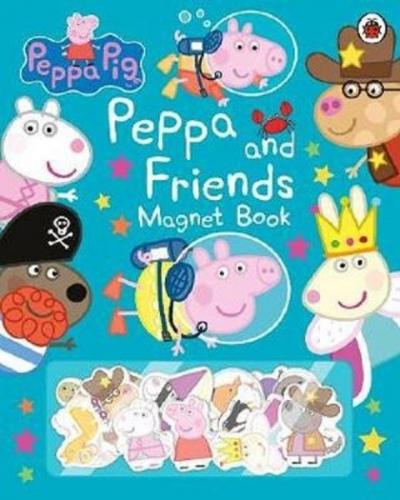 Peppa Pig - Peppa and Friends Magnet Book (Ciltli) Kolektif