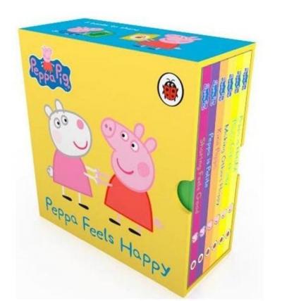 Peppa Pig: Peppa Feels Happy! Box Set (Ciltli) Peppa Pig