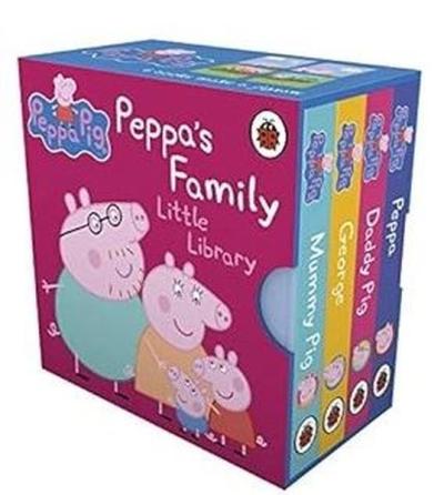 Peppa Pig: Peppa's Family Little Library (Ciltli) Peppa Pig