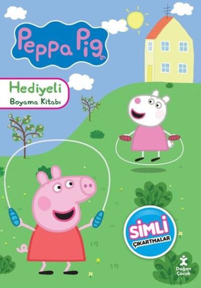 Peppa Pig - Simli ve Hediyeli Boyama Kitabı