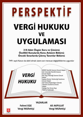 Perspektif Vergi Hukuku ve Uygulaması - Özgün Soru ve Çözümü-Konu Anlatım-Çıkmış Tanımlar