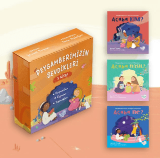 Peygamberimizin Sevdikleri Seti (3 Kitap) (Ciltli)