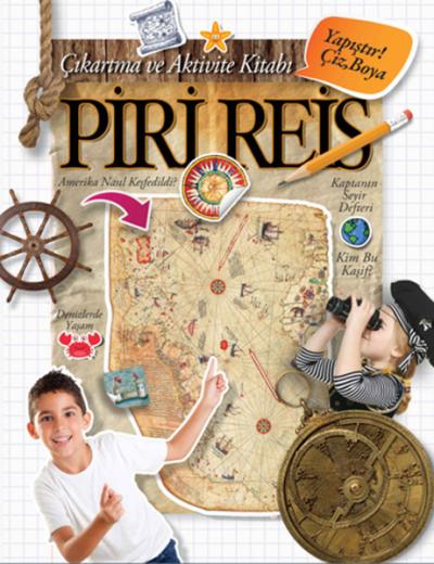 Piri Reis Çıkartma ve Aktivite Kitabı %25 indirimli Kolektif
