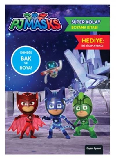 Pjmasks Süper Kolay Boyama Kitabı Kolektif