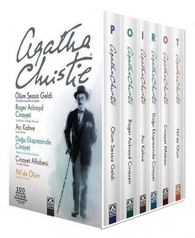 Poirot Seçkisi Seti - 6 Kitap Takım (Ciltli)