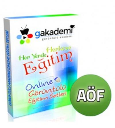 Pratik AÖF İdare Hukuku Online Görüntülü Eğitim Seti