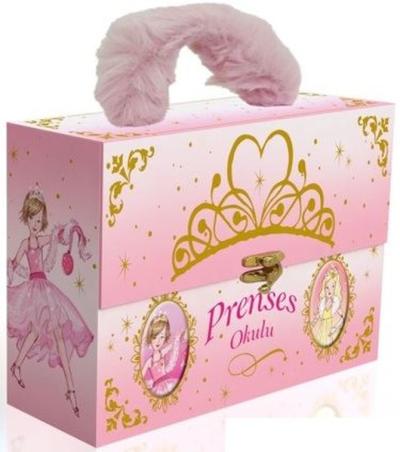 Prenses Okulu Özel Kutulu Çanta Seti - 10 Kitap Takım Vivian French