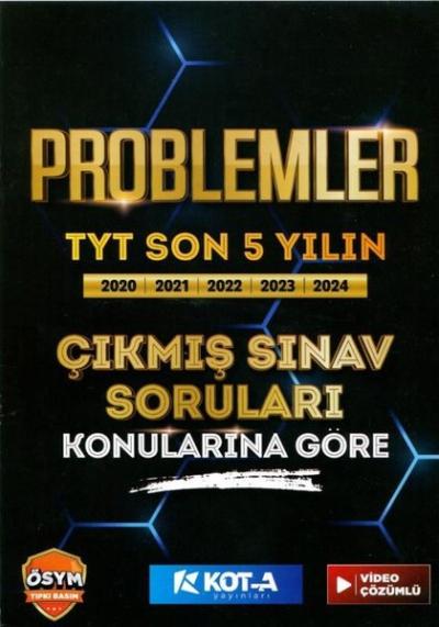 Problemler TYT Son 5 Yılın Çıkmış Sınav Soruları Konularına Göre Video