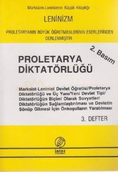 Proletarya Diktatörlüğü (3. Defter)
