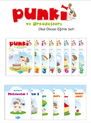 Punki ve Arkadaşları Okul Öncesi Eğitim Seti (5 Yaş)