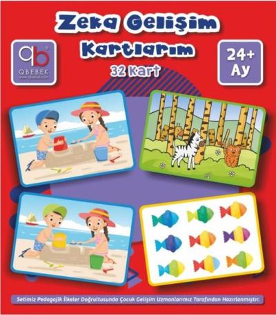 Q Bebek Zeka Gelişim Kartlarım 24+